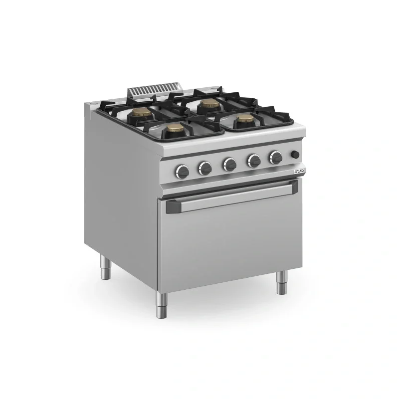 4 FEUX VIFS SUR FOUR GAZ Expédition Rapide