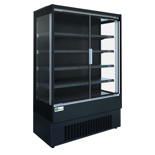 Vitrine réfrigérée murale 1305 mm - Froid positif Ventilé - Portes Battantes Prix Réduit