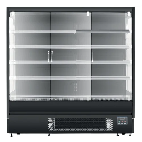 Vitrine réfrigérée murale 1940 mm - Froid positif Ventilé - Portes Battantes Acheter En Ligne