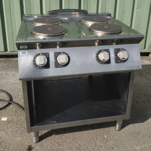 Piano de cuisson professionnel - 4 feux - GIORIK Meilleur Choix