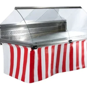 Vitrine service arrière réfrigérée pliante PSV VPM2000 Remise