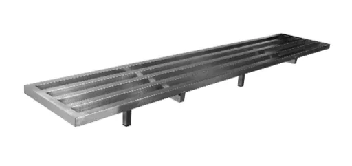 Achat Immédiat Étagère tubulaire - 1000x400 mm - L2G - ETTU104