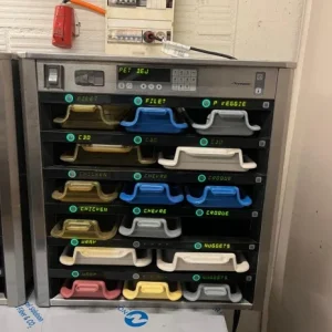 Achat Immédiat Maintien chaud 6x3 bacs Frymaster UHCHD6T-II