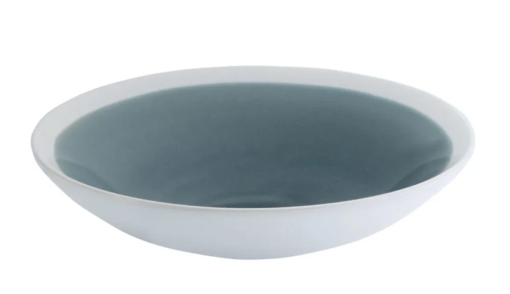 Assiette extra creuse rond bleu grès émaillé Ø 24 cm Winter Pro.mundi Marque