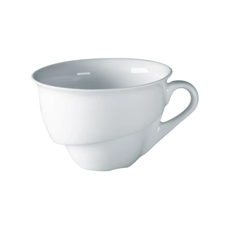Tasse à thé/chocolat rond blanc porcelaine vitrifiée 26 cl Ø 10,5 cm Delissea Rak Vente Flash