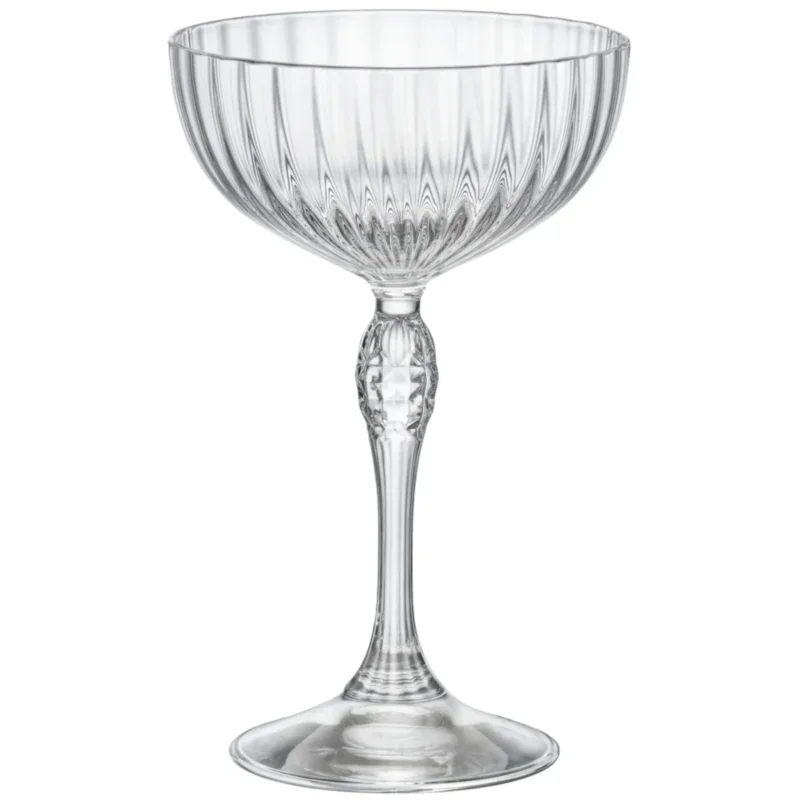Livraison Gratuite Coupe à cocktail verre cristallin 22 cl America 20s Bormioli Rocco