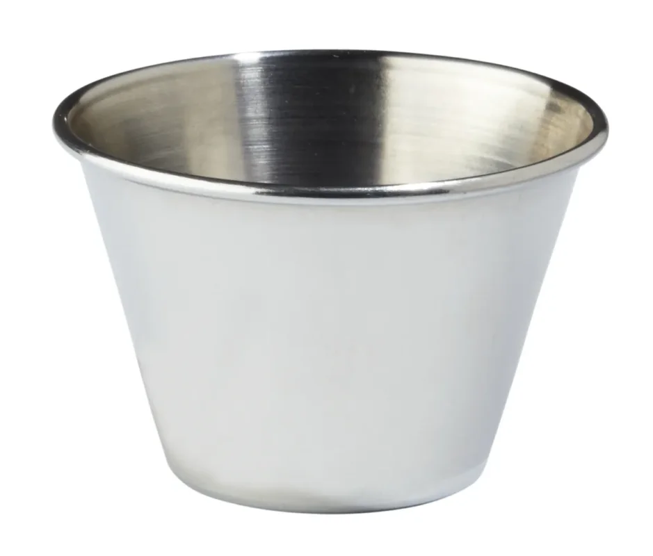 Pot à sauce rond inox Ø 7 cm Pro.mundi Satisfait Ou Remboursé