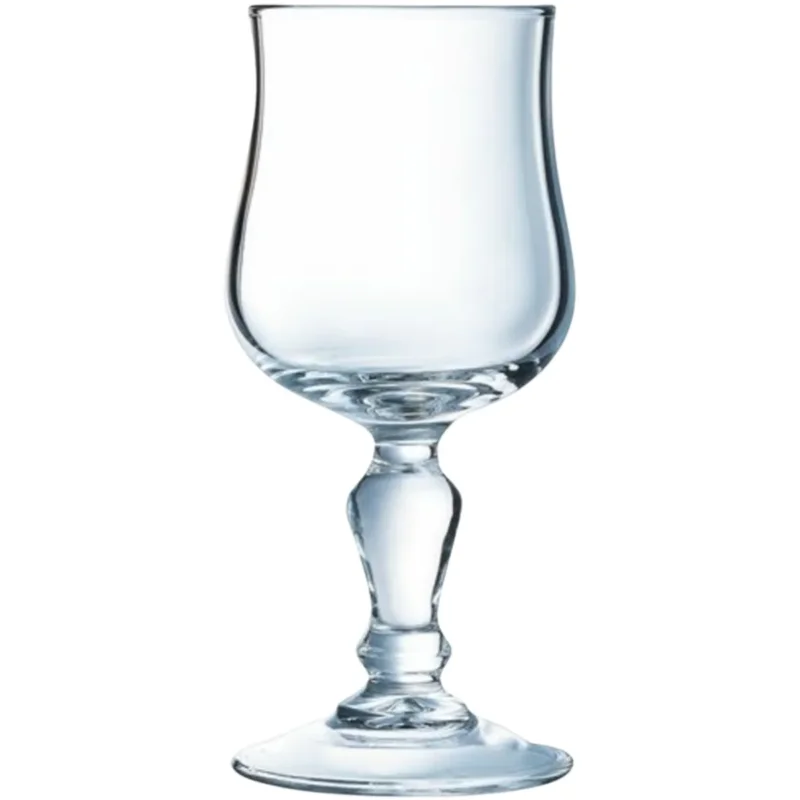 Verre à pied verre trempé 24 cl Normandie Arcoroc Dernier Modèle