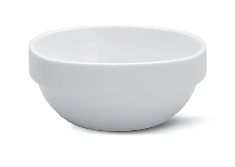 Livraison Gratuite Bol rond blanc porcelaine 40 cl Ø 13 cm Cafett Pro.mundi