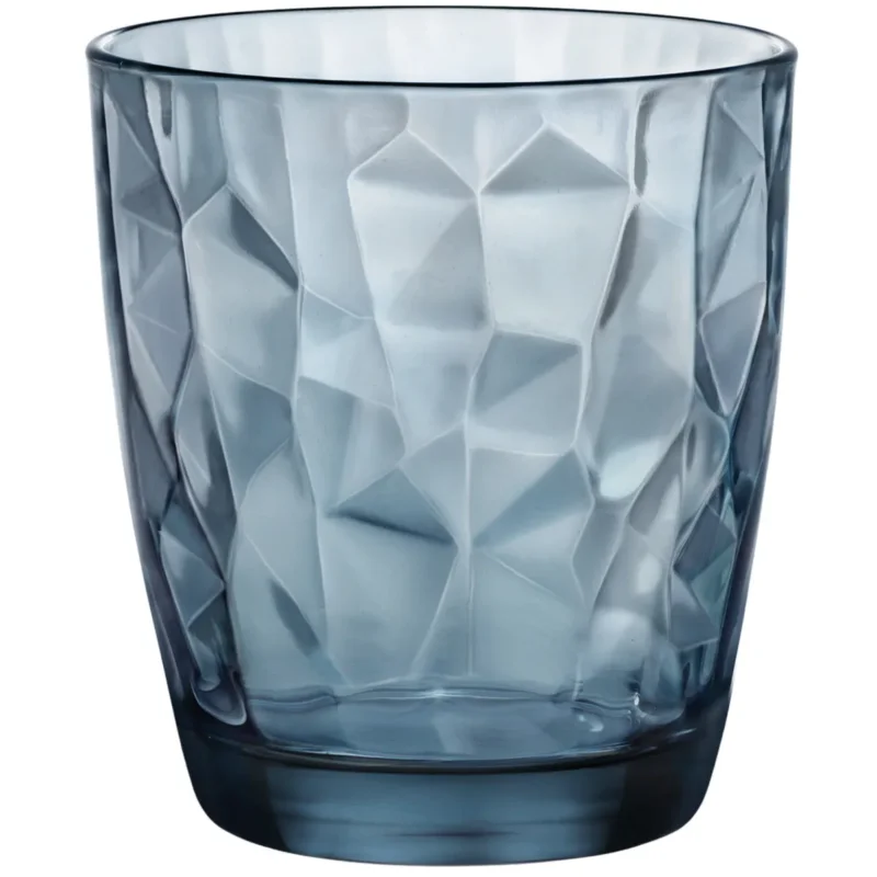 Remise Gobelet bleu verre 30,5 cl Diamond Bormioli Rocco