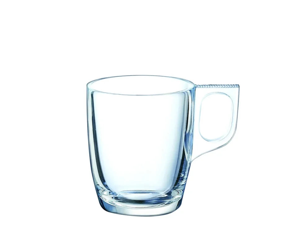 Prix Choc Mug rond transparent verre trempé 25 cl Ø 10,4 cm Voluto Arcoroc