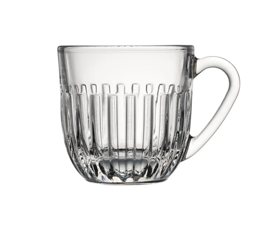 Bon Marché Tasse à expresso transparent verre pressé 9 cl Ø 6,1 cm Ouessant La Rochere