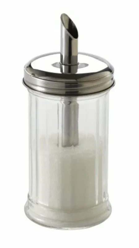 Sucrier doseur transparent Ø 7,5 cm 16,5 cm Pro.mundi Nouvel Arrivage