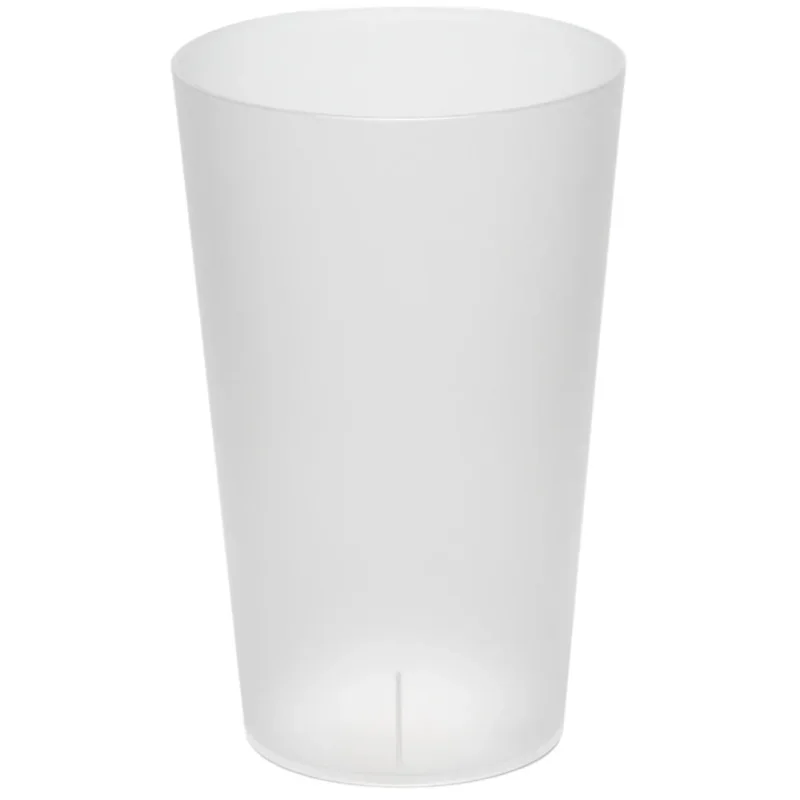 Bon Marché Carton 500 gobelets réutilisables givrés polypropylène (pp) 33 cl
