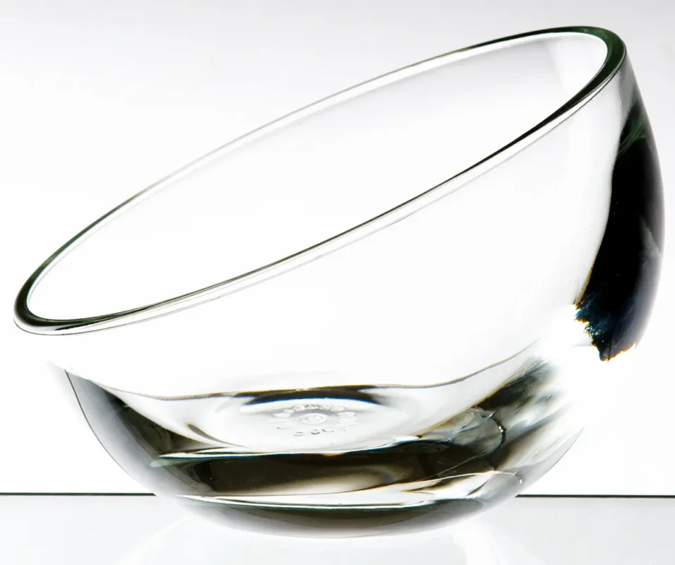 Coupe à dessert rond transparent verre pressé Ø 12 cm Bubble La Rochere Nouvelle Collection