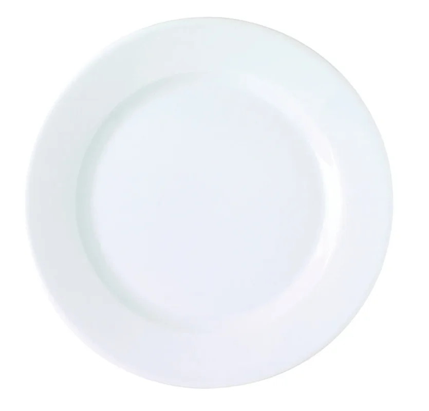 Meilleure Vente Assiette plate rond blanc porcelaine Ø 14 cm K Pro.mundi