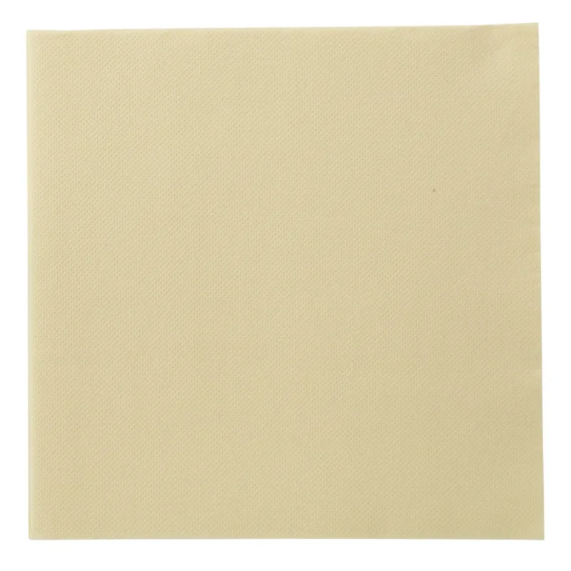 Serviette ivoire ouate de cellulose 38x38 cm Lisah Pro.mundi (50 pièces) Dernière Chance
