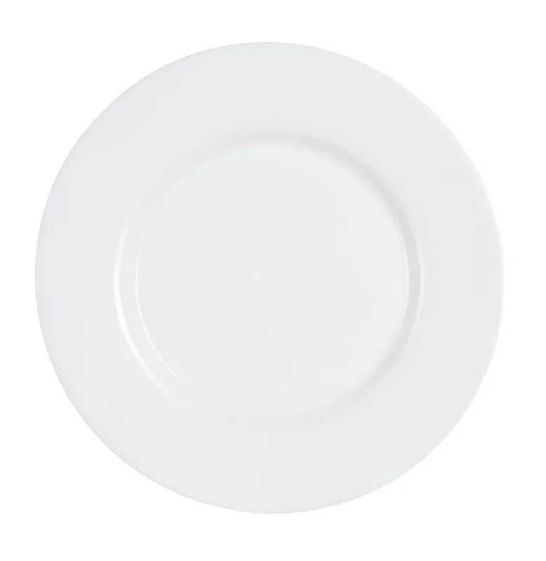 Assiette plate rond blanc verre opal Ø 24 cm Everyday Luminarc Réduction