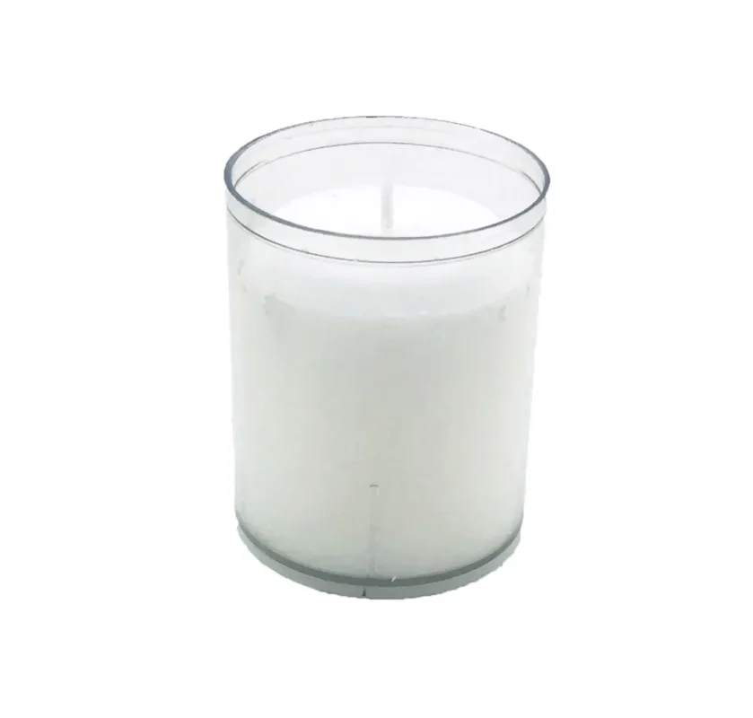 Bougie veilleuse rond blanc Ø 5 cm 6,3 cm Spaas (60 pièces) Dernier Modèle
