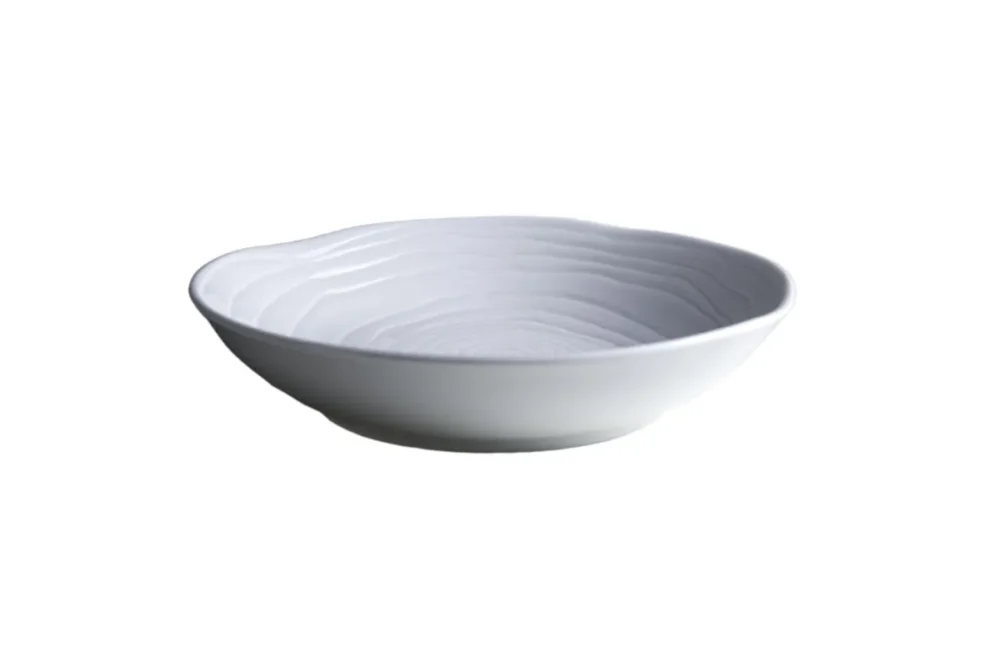 Satisfait Ou Remboursé Assiette creuse rond blanc porcelaine culinaire Ø 26 cm Teck Pillivuyt