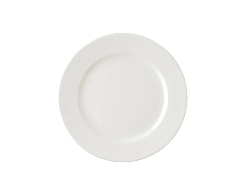 Assiette plate rond ivoire porcelaine vitrifiée Ø 24 cm Banquet Rak Seulement Aujourd’hui