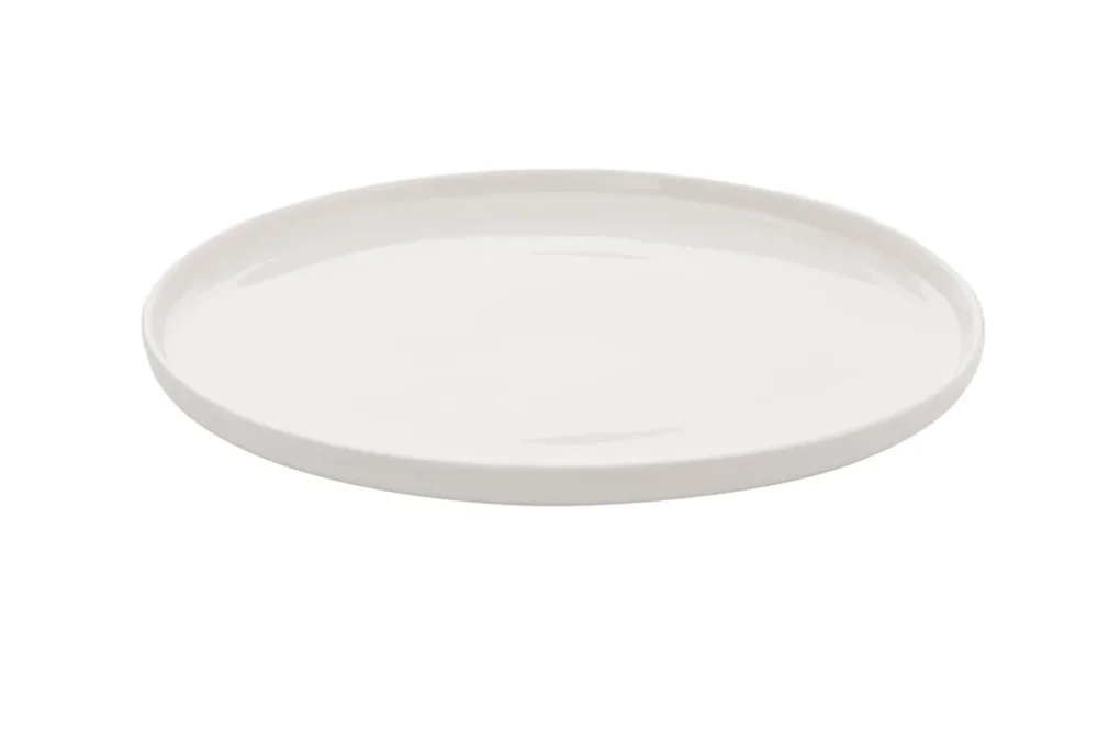 Quantité Limitée Assiette plate rond blanc porcelaine renforcée Ø 28 cm Artic Accolade