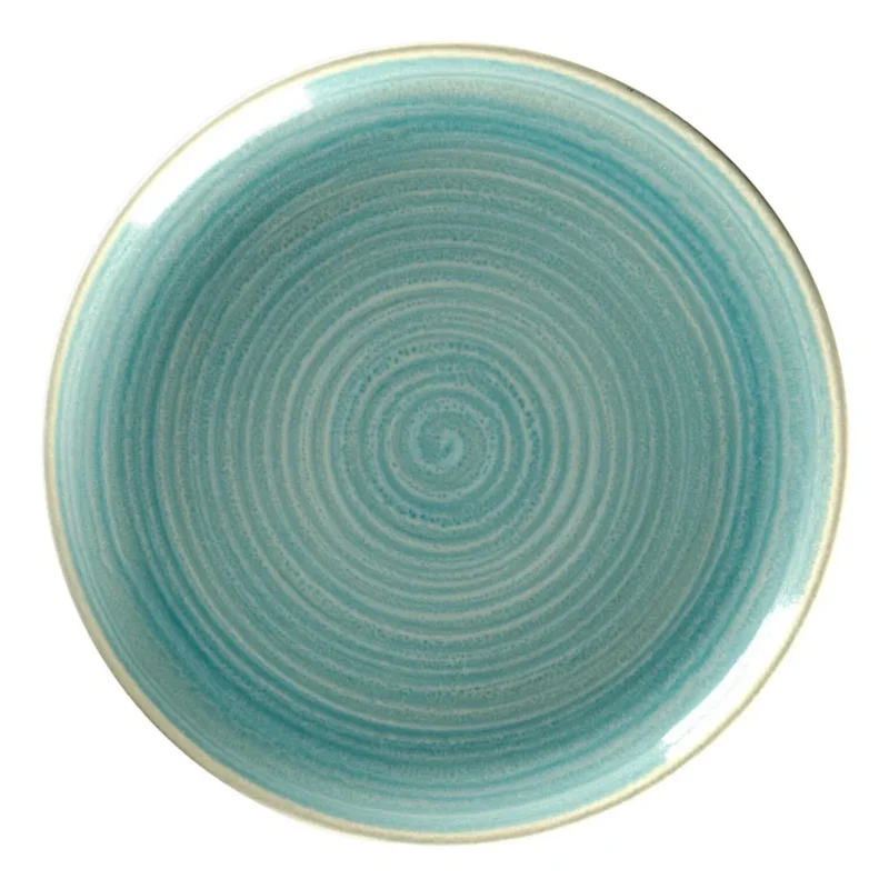 Acheter Direct Assiette plate rond Saphire porcelaine Rak