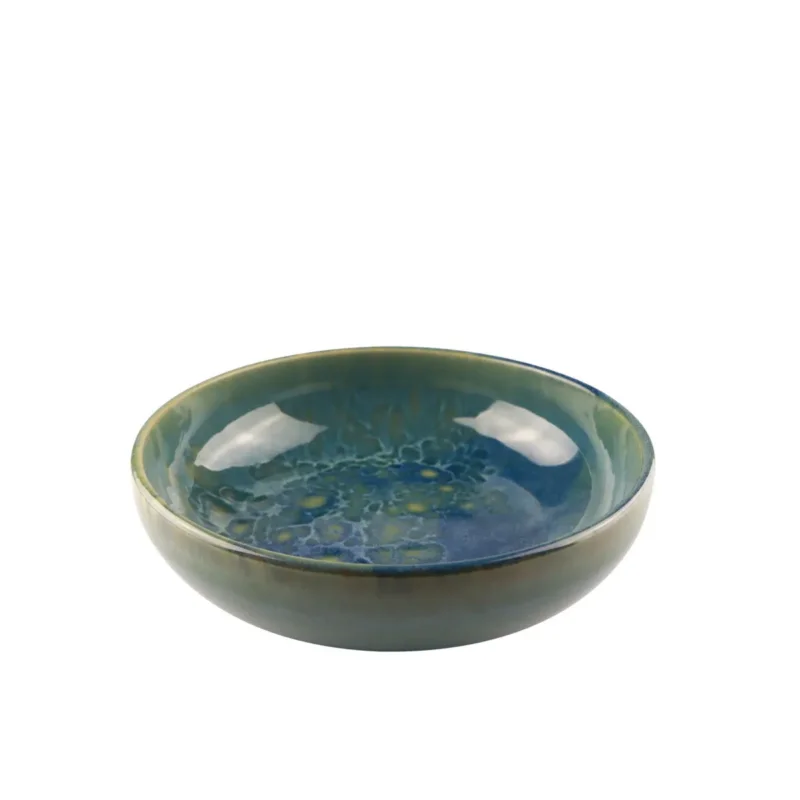 Commander Maintenant Coupelle rond bleu grès émaillé Ø 16 cm Magic Accolade