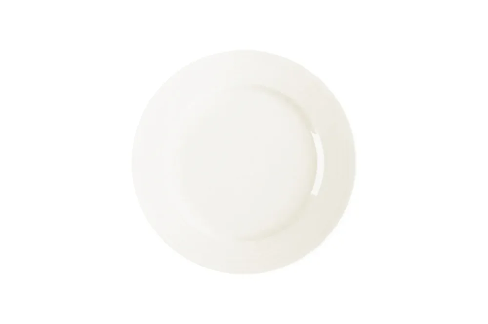 Meilleur Choix Assiette plate rond ivoire porcelaine vitrifiée Ø 14,7 cm Rondo Rak