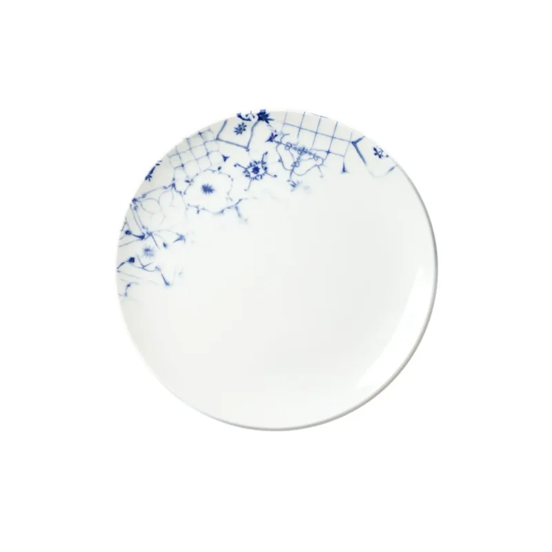 Acheter Direct Assiette coupe plate rond blanc porcelaine Ø 20 cm Corfu Essentials Collection