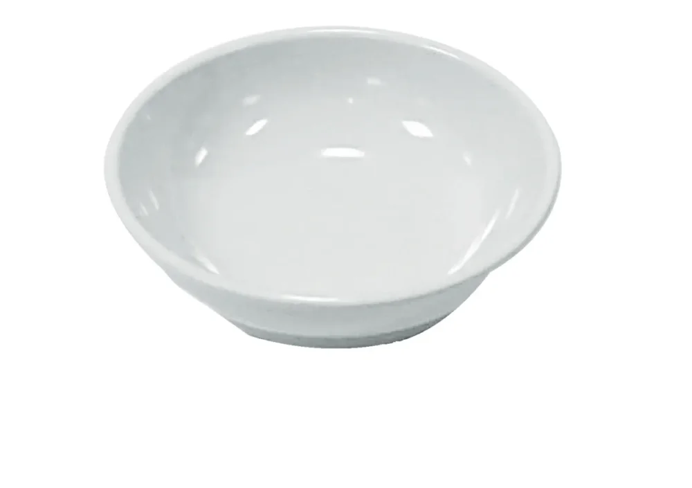 Coupelle à sauce rond blanc mélamine Ø 6,5 cm Platex Prix Promo