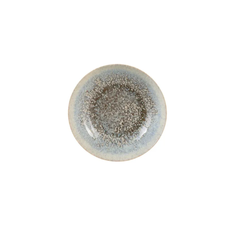 Assiette coupe creuse rond gris grès émaillé Ø 17 cm Tropic Accolade Meilleur Choix