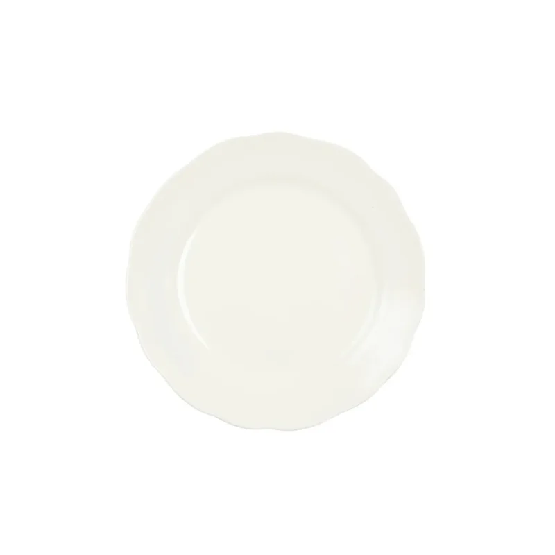 Expédition Rapide Assiette coupe plate rond blanc porcelaine Ø 20,8 cm Sérafine Pro.mundi