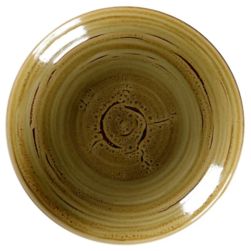 Assiette coupe creuse rond Garnet porcelaine vitrifiée Ø 23 cm Rakstone Spot Rak Jusqu’à Épuisement Des Stocks