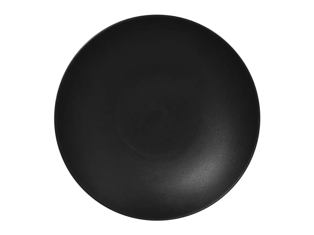 Assiette coupe creuse rond noir porcelaine vitrifiée Neo Fusion Rak Jusqu’à Épuisement Des Stocks