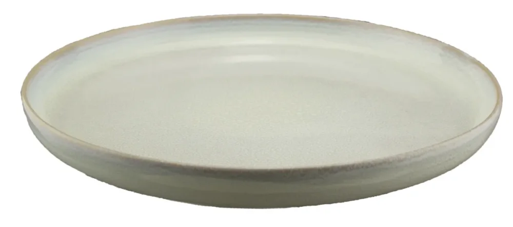 Meilleur Choix Assiette plate rond Beige rosé grès émaillé Ø 27 cm Pearl Pro.mundi