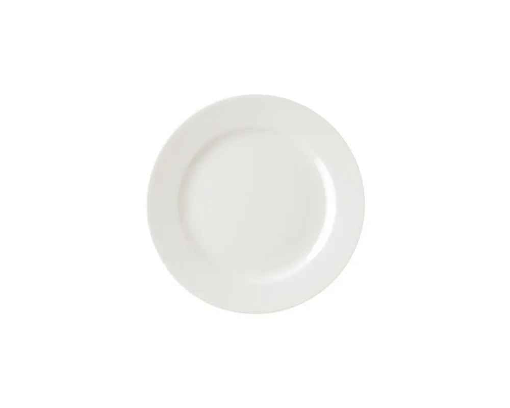 Retour Gratuit Assiette plate rond ivoire porcelaine vitrifiée Ø 20 cm Banquet Rak