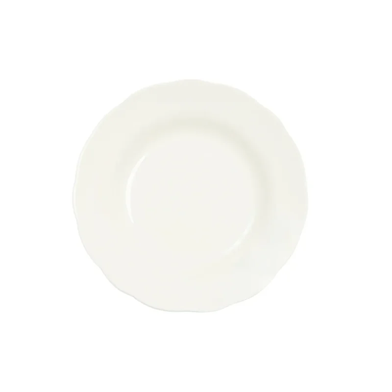 Dernière Chance Assiette creuse rond blanc porcelaine Ø 22,9 cm Sérafine Pro.mundi