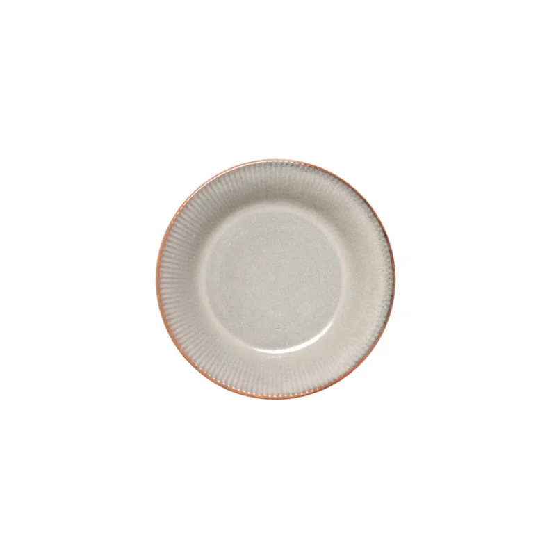 Assiette coupe plate gris bleu porcelaine Ø 18,5 cm Serena Pro.mundi Usine Directe
