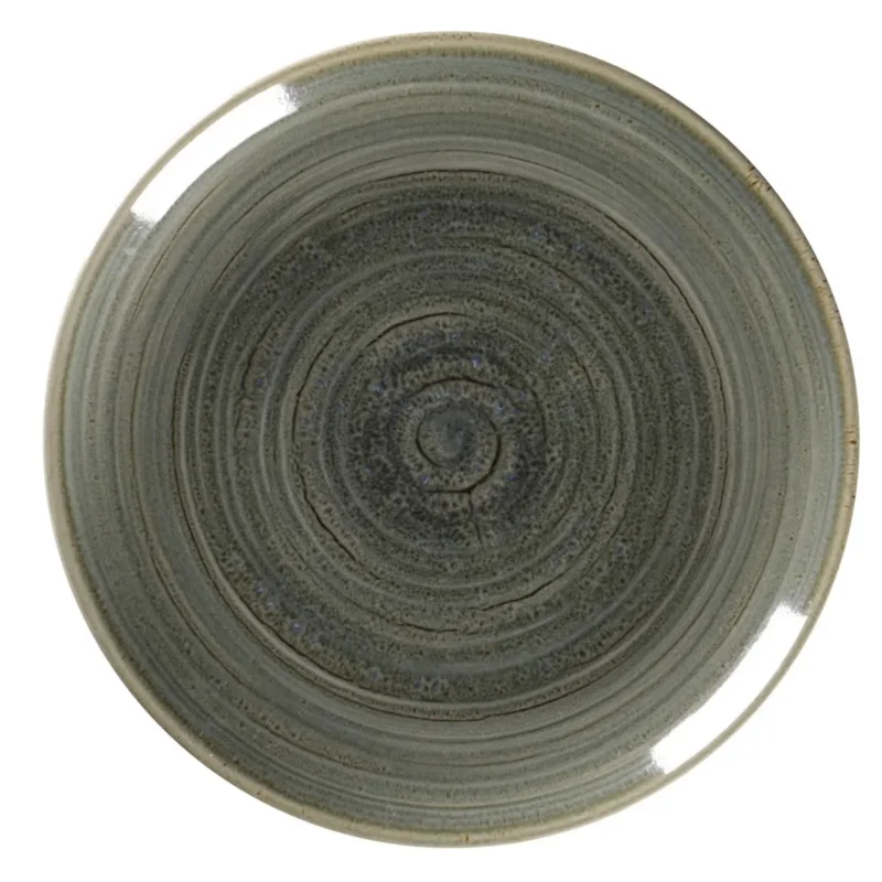 Produit De Marque Assiette coupe plate rond Peridot porcelaine vitrifiée Ø 20,9 cm Rakstone Spot Rak