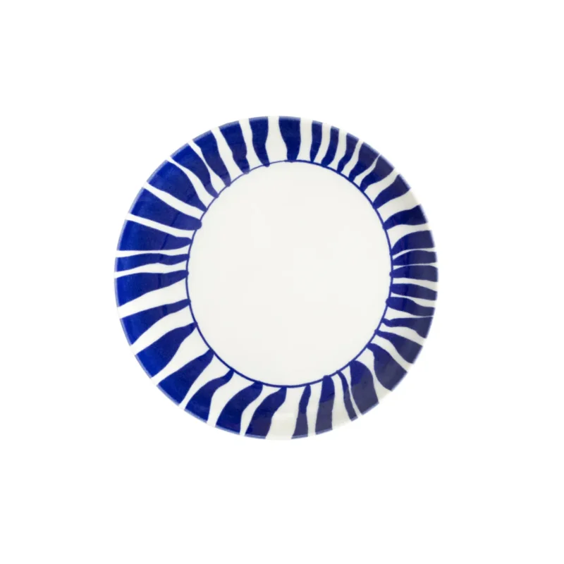Offre Limitée Assiette coupe plate rond blanc porcelaine Ø 20 cm Zebra Essentials Collection