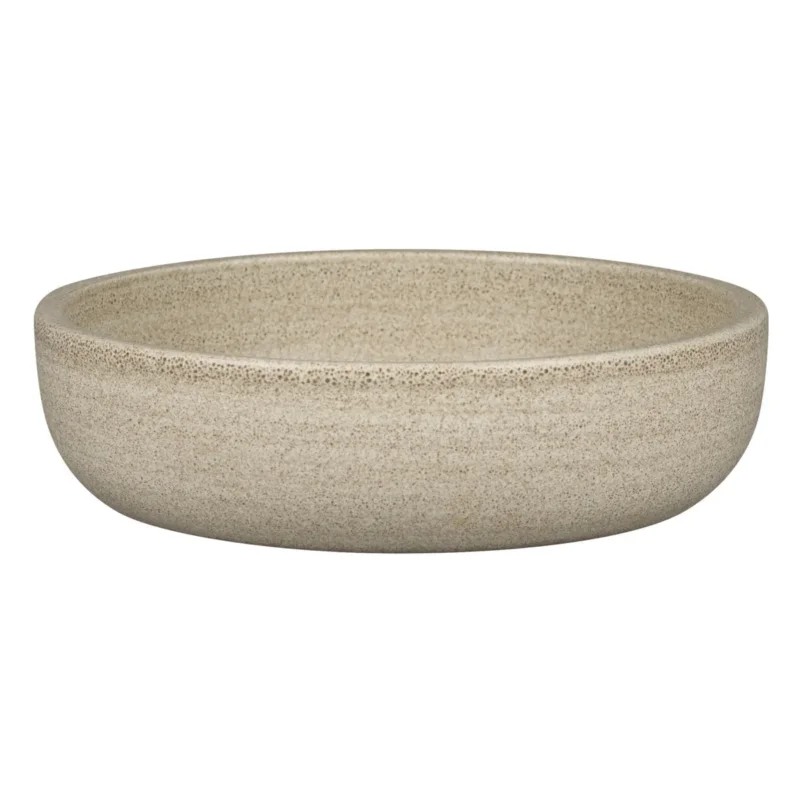 Assiette coupe creuse rond Grey porcelaine vitrifiée Ø 16 cm Selva Rak Acheter En Ligne