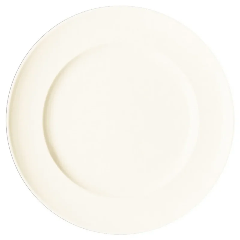 Assiette plate rond ivoire porcelaine vitrifiée Ø 20,7 cm Classic Gourmet Rak Prix Bas