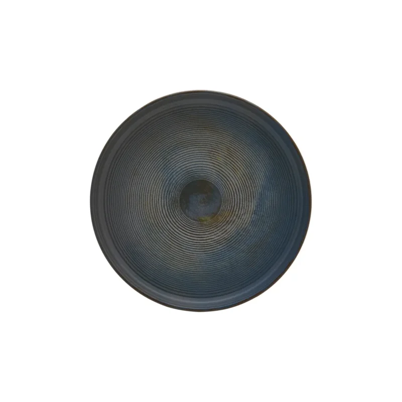 Assiette plate rond grès émaillé Ø 22 cm Tornado Accolade Paiement Sécurisé