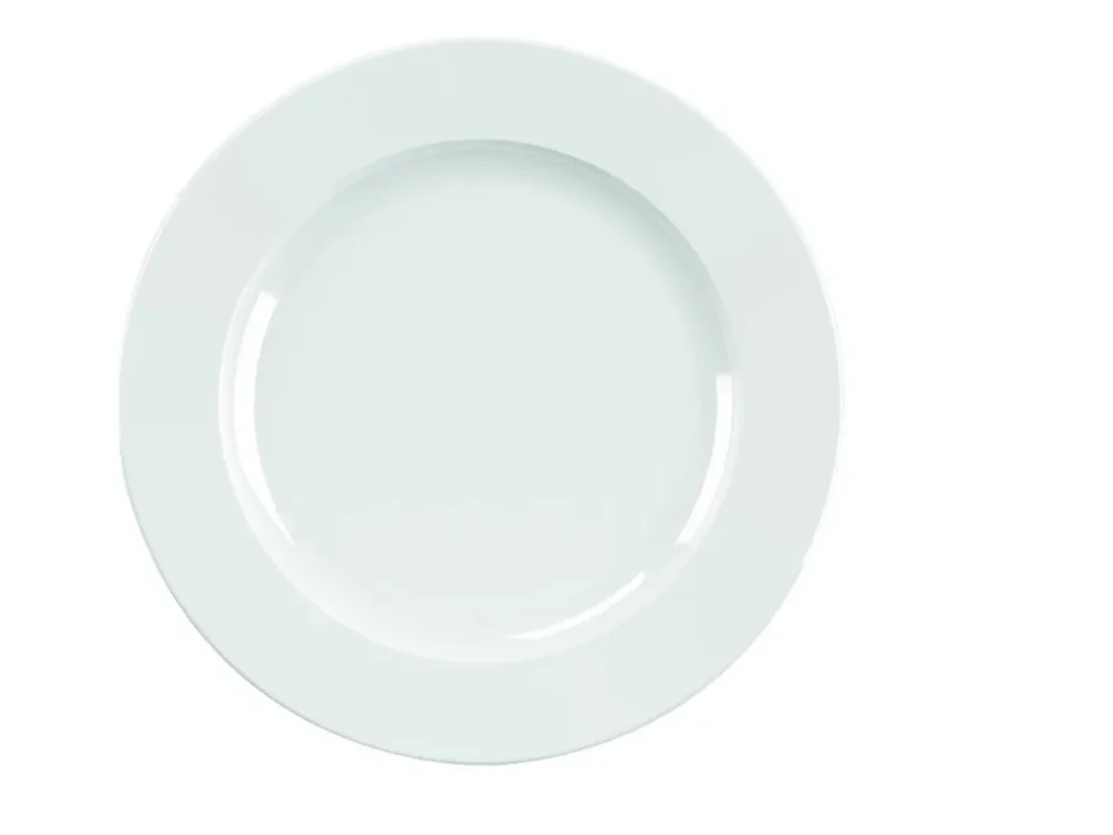 Assiette plate rond blanc porcelaine vitrifiée Ø 31 cm Astera Paiement Sécurisé