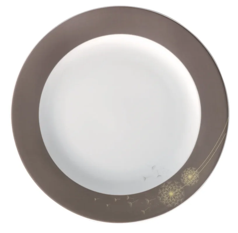 Assiette plate rond blanc porcelaine Ø 26,5 cm Intemporel Pro.mundi Expédié Aujourd’hui