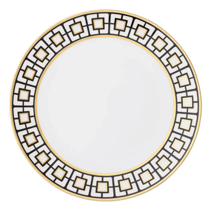 Assiette plate rond blanc porcelaine bone china Ø 27 cm Metrochic Villeroy & Boch Jusqu’à Épuisement Des Stocks