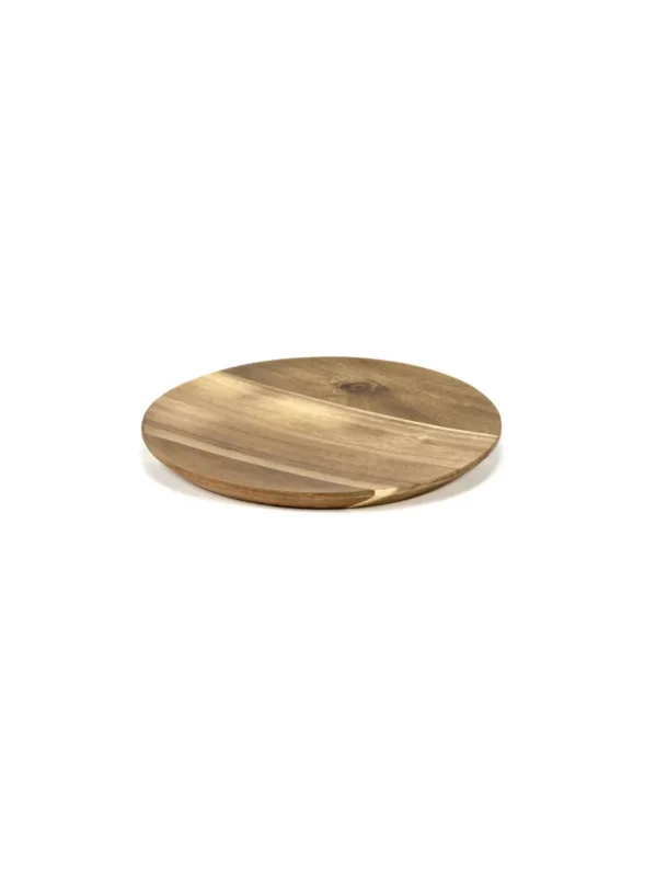 Assiette rond brun acacia Ø 20 cm Dune Serax Nouvel Arrivage