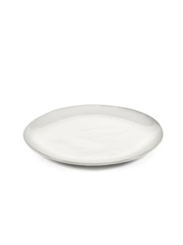 Usine Directe Assiette coupe plate rond écru grès émaillé Ø 30,5 cm La Mère Serax