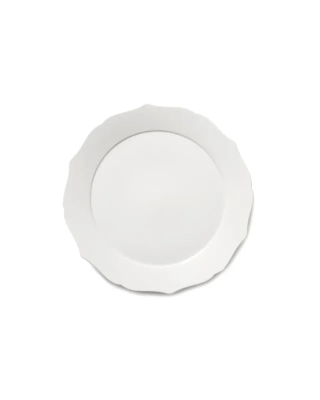 Must-Have Assiette plate rond blanc porcelaine Ø 26 cm Silhouette Serax